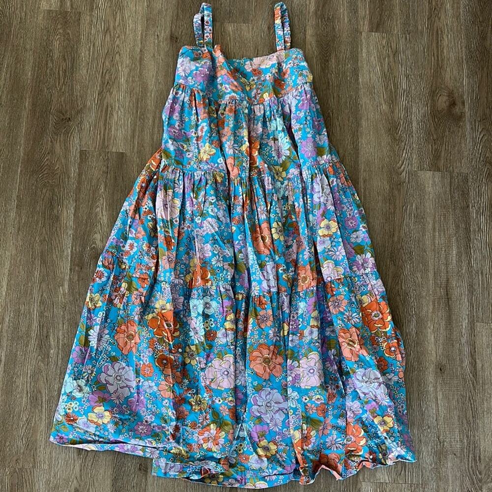 Floral Multicolor Maxi Dress